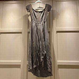 Hollister women’s black and white gingham sundress